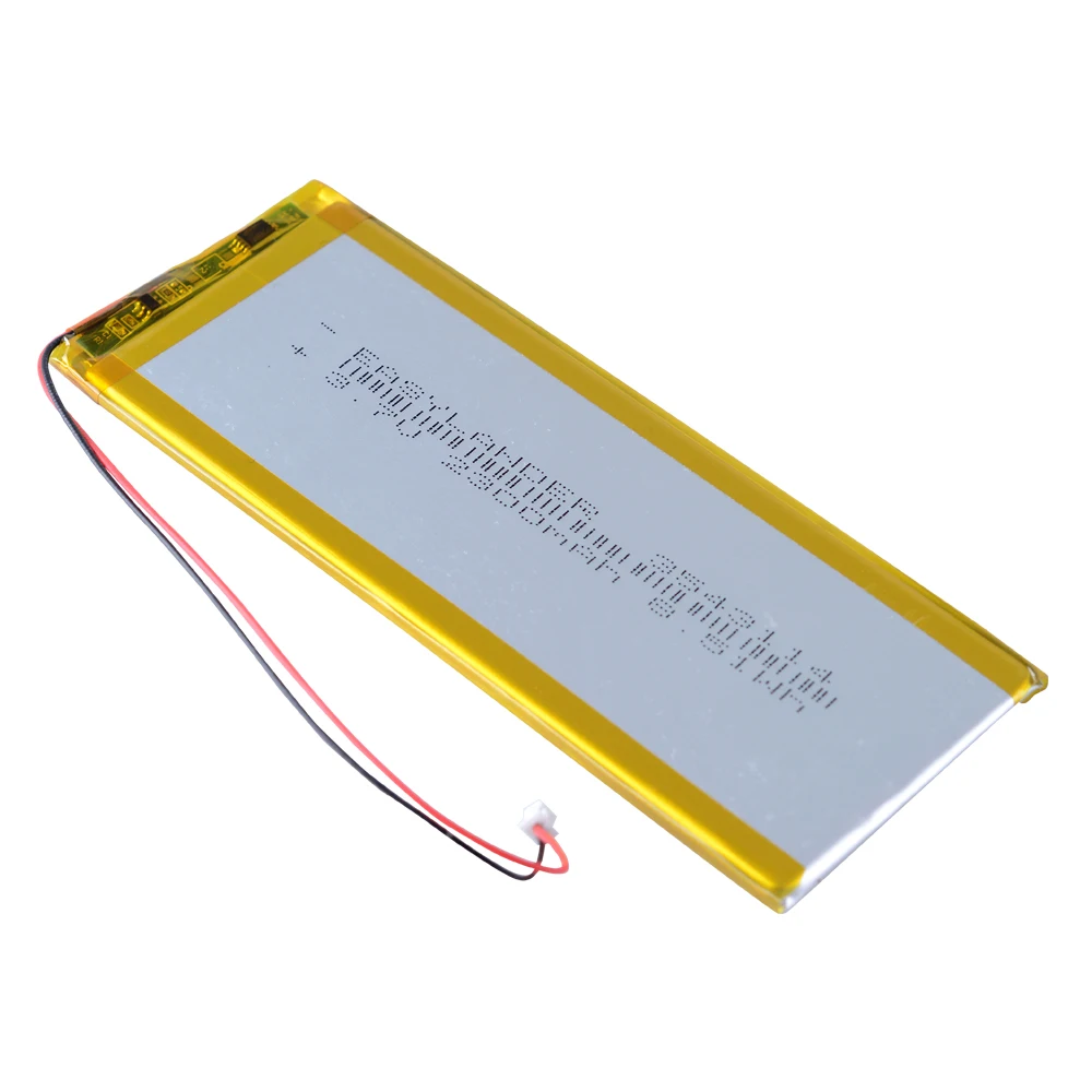 بطارية ليثيوم بوليمر Lipo قابلة لإعادة الشحن للوحة المفاتيح Nuphy Air75 ، 12 سنًا ، 50 سنًا ، 48 سنًا ، 50 أمبير ، JST ،