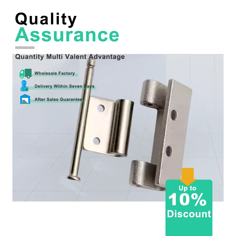 304 Stainless Steel Precision Cast Concealed Load-Bearing Hinge for Industrial Equipment Cabinet Door Bending Concealed Support
