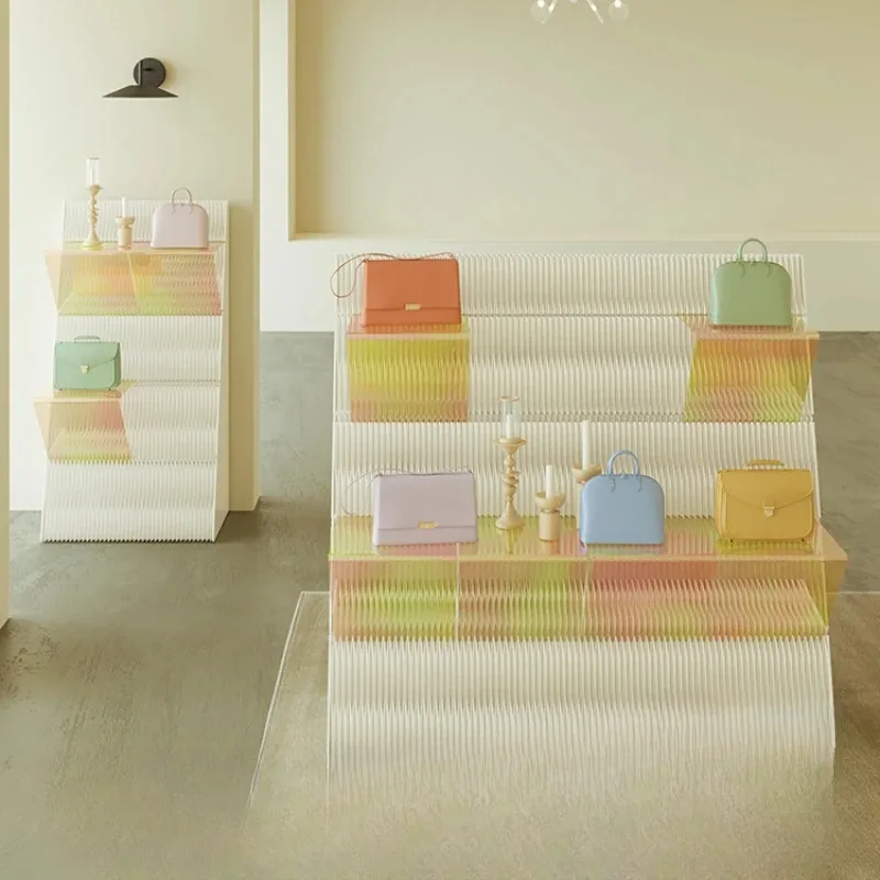 Eighteen paper multi-layer storage rack