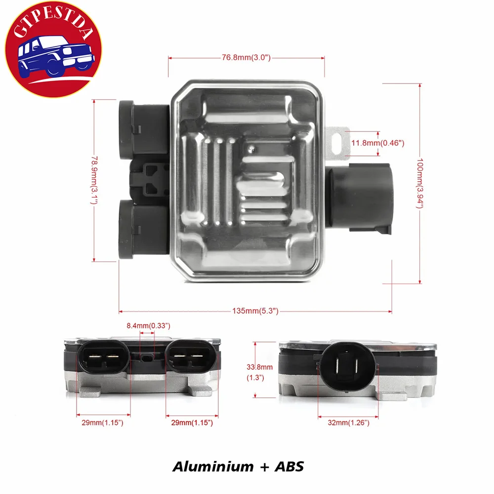 

ДЛЯ RANGE ROVER EVOQUE FREELANDER МОДУЛЬ управления охлаждающим вентилятором радиатора LR011907, LR020620, 940004101, 940004106 Для FORD