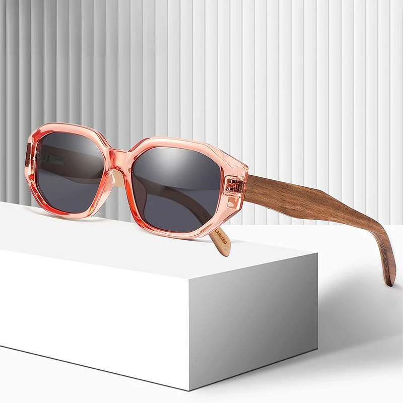 

Солнцезащитные очки унисекс с узкой оправой из бамбука, разнообразные формы, модный люксовый стиль, поляризованные, UV400, для путешествий и повседневной защиты от солнца