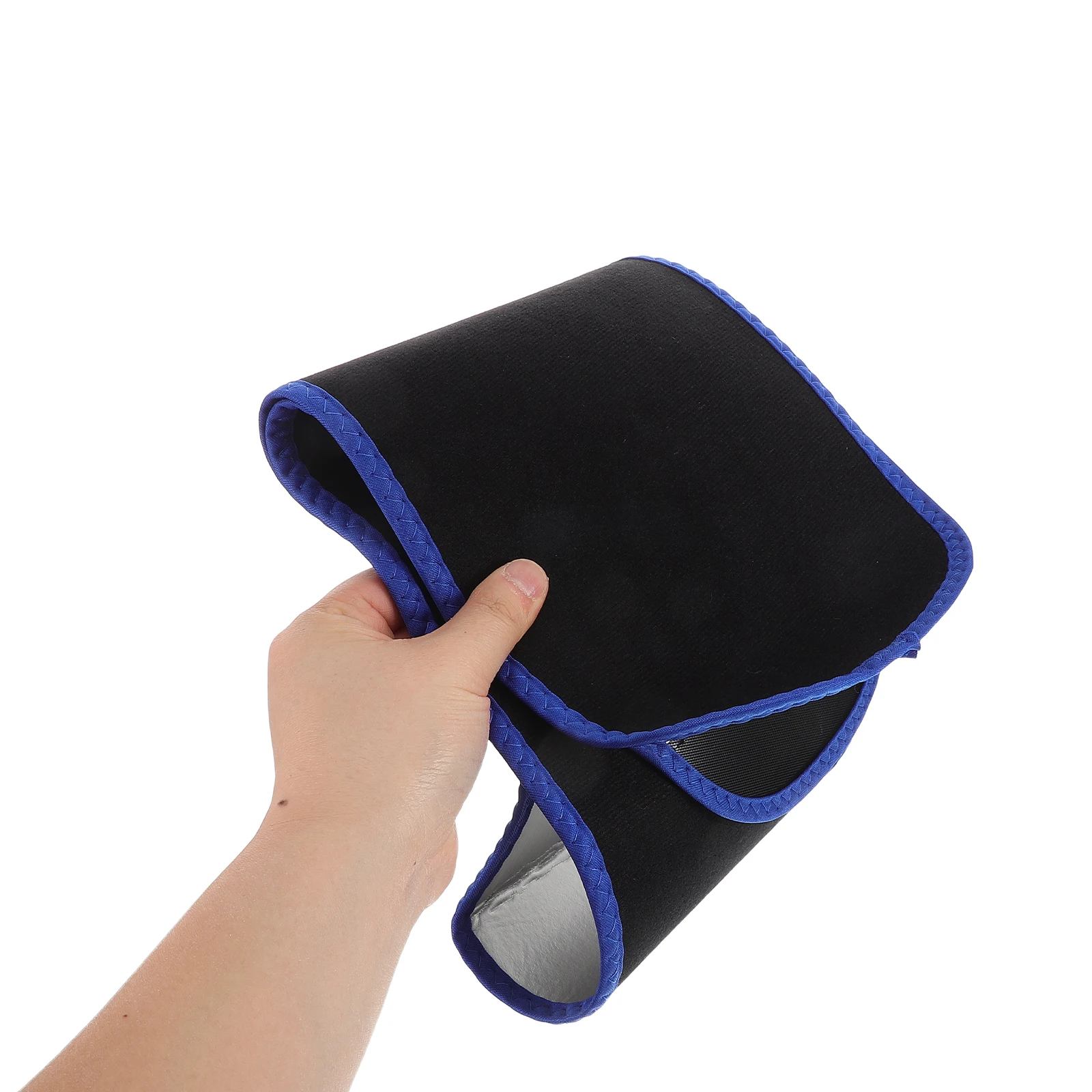 

Sweat Waist Trainer Belt for Men Women Slimming Exercise Blue Fitness Sauna Band Adjustable Running Gym Trimmer Lazy Fat Burning