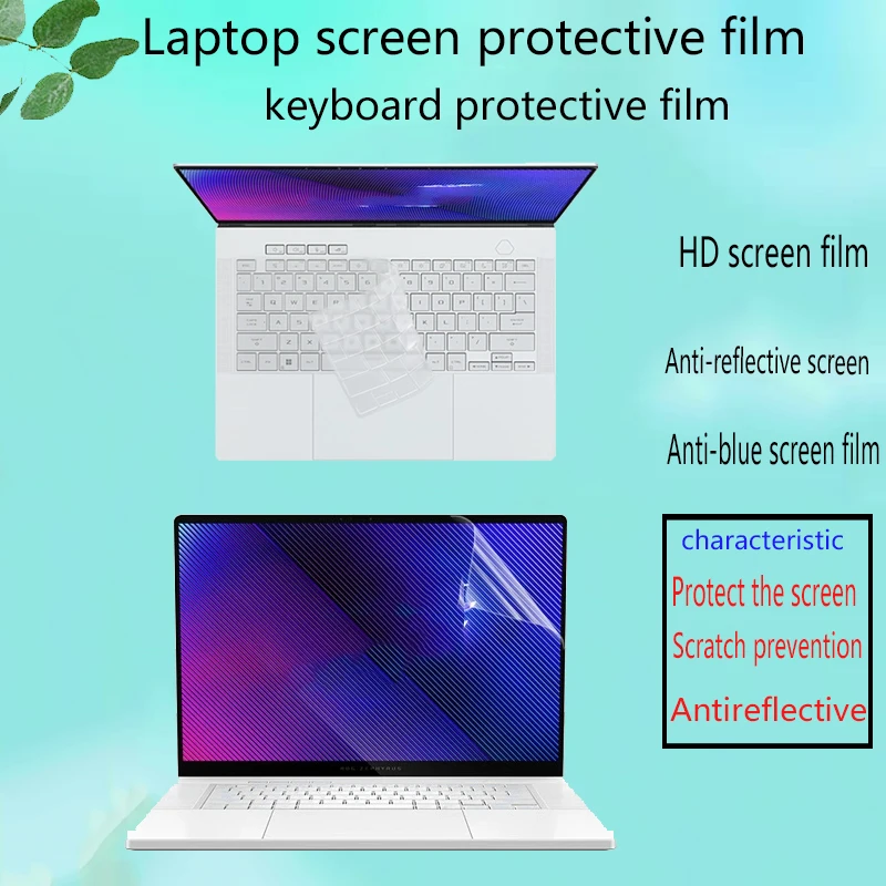 

For ASUS ROG Zephyrus G14 GA403 14inch Laptop screen film High-definition Display Protective film Keyboard film