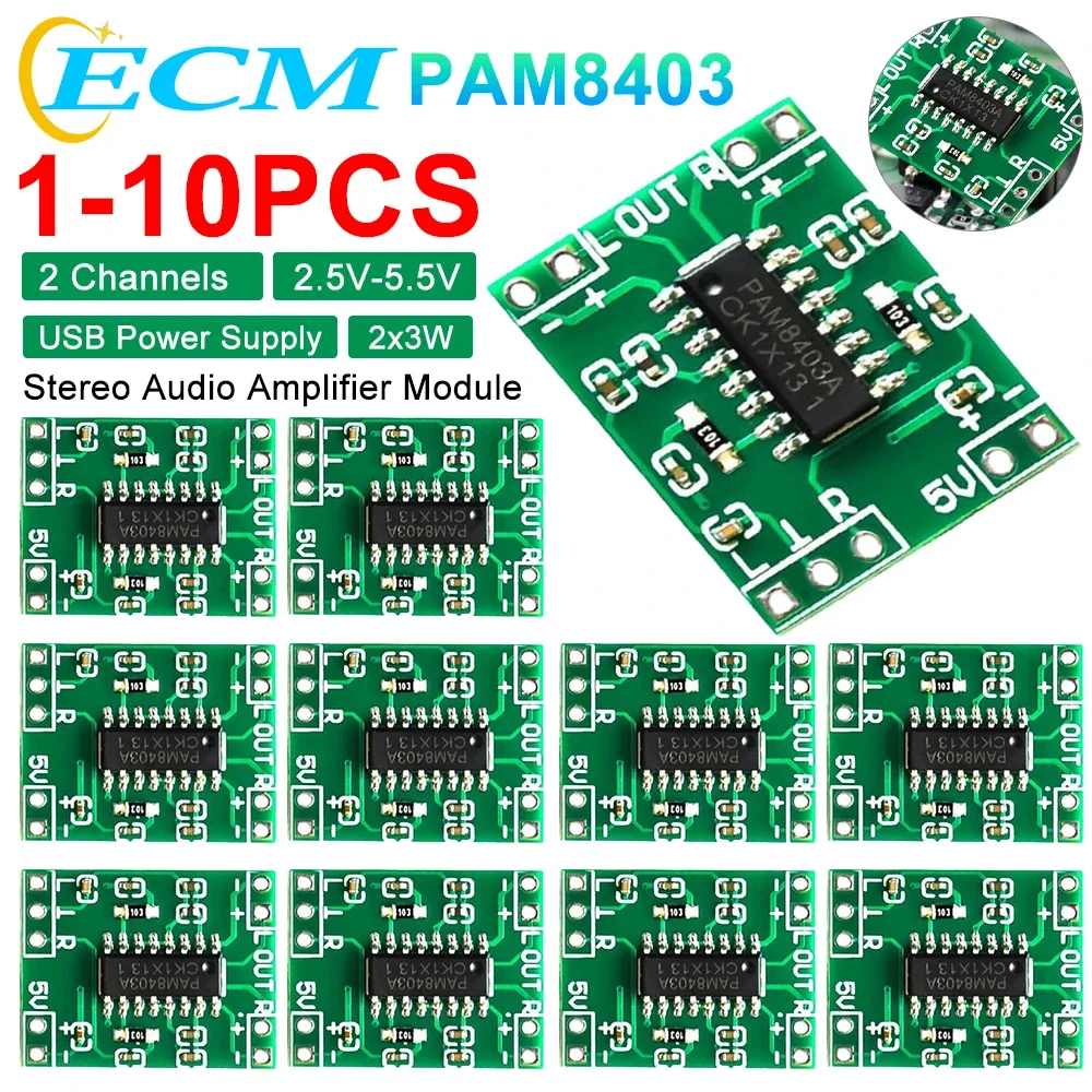 10-1PCS PAM8403 Aud…