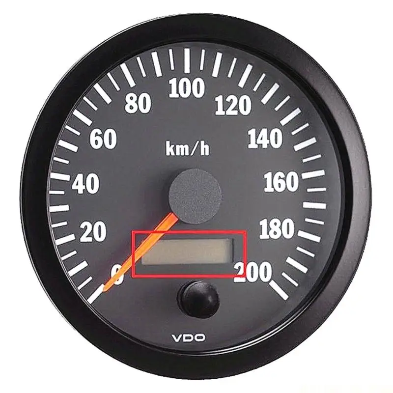 

J0MA Universal LCD Tachometer With High Visibility Display for Tractors Vehicles