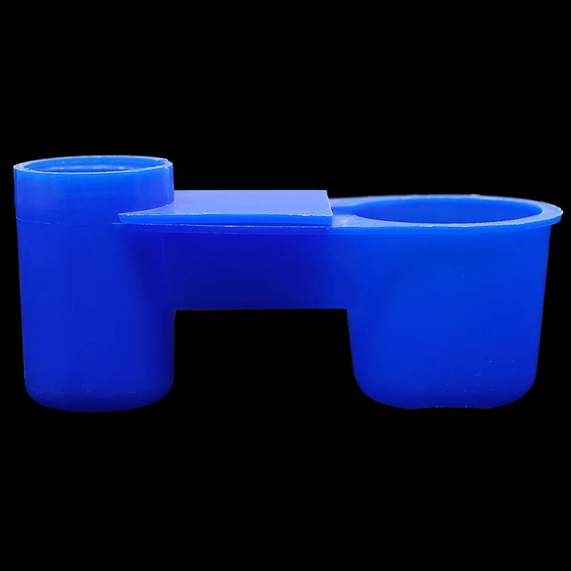 5/10/20Pcs Bird Quail Drinker Cups Water Bottle Cup Cat Chicken Pigeon Parrot Hamster Double Nozzle Water Guide For Bird Tools