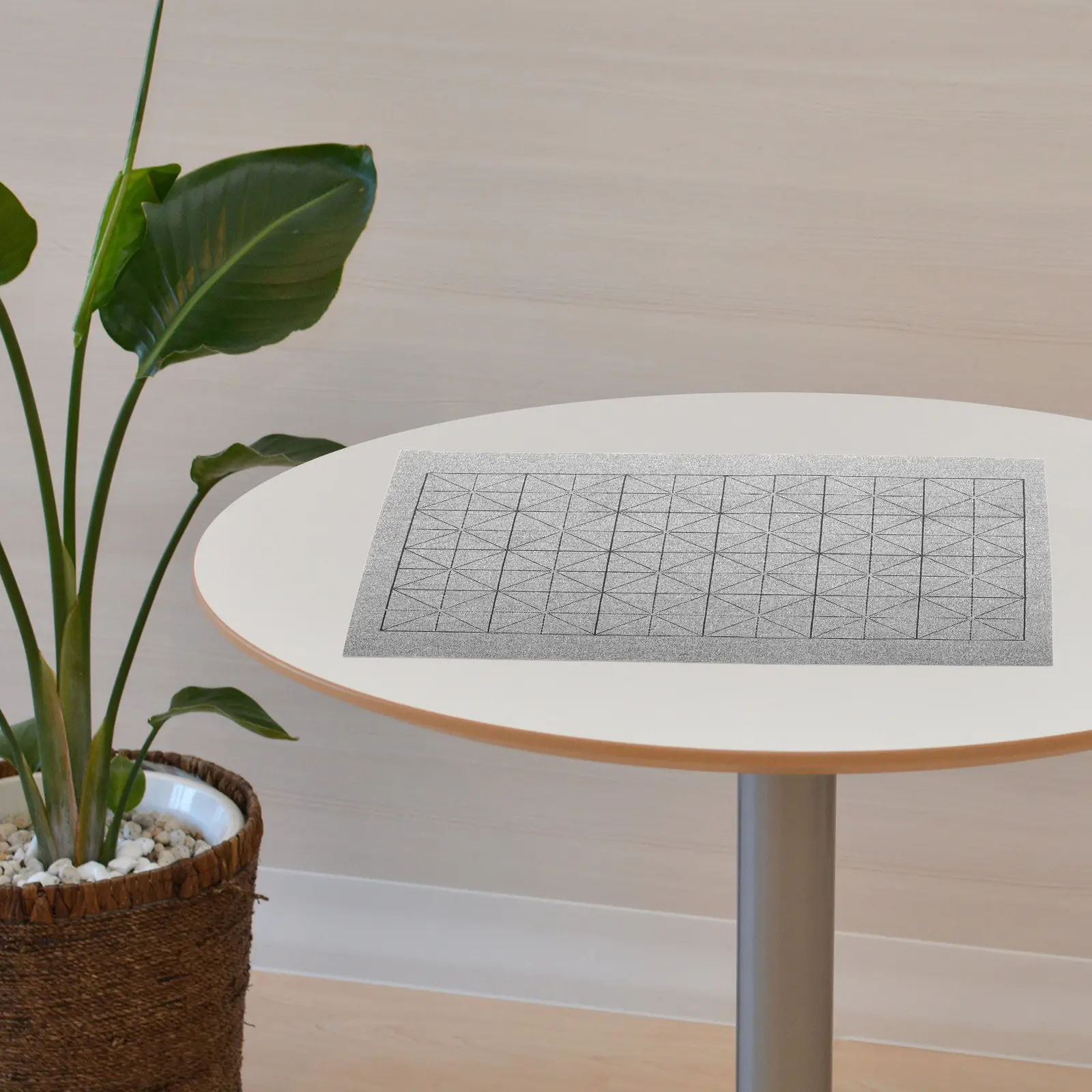 

6 Sheets Water Writing Practice Cloth Reusable Calligraphy Mat Thick Material Clear Grid Imitation Xuan Paper Chinese Characters