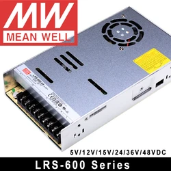 Mean Well AC to DC SMPS LRS-600N2-24 Meanwell 5V 12V 24V 36V 48V LRS-50/75/100/150/200/350/450/600 LED Switching Power Supply