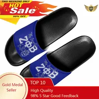 Zeta Phi Beta Sorority 1920 Summer Home Slippers For Women Men Sandals Outdoor Beach Slippers Zuecos Para Mujeres