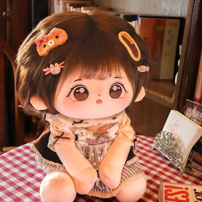 

[Маленькая ореол 40 см] Xiong Zaiduo, 40 см, хлопковая кукла, сидящее тело, жареные волосы, девушка, ребенок, настоящий шарнир, название, чтобы наградить ребенку