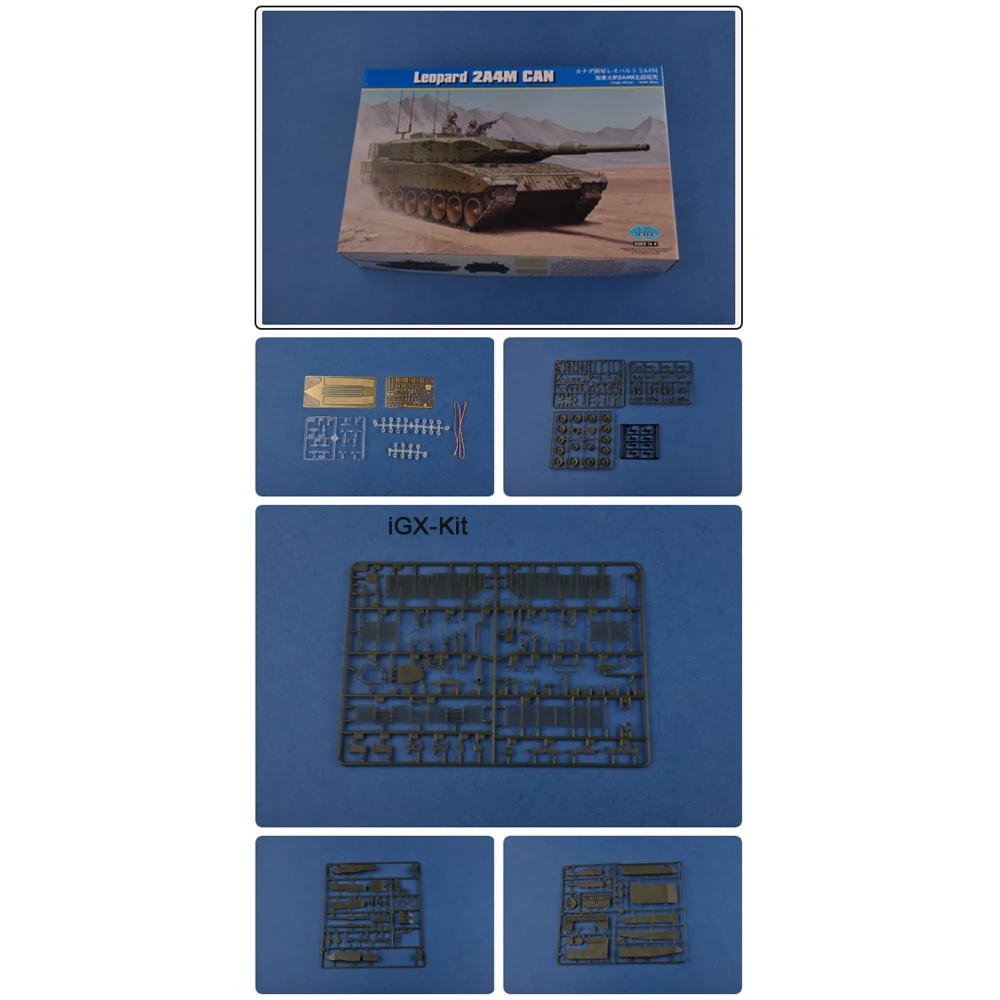 

Hobbyboss 83867 Масштабная модель 1:35 Канадский основной боевой танк Leopard 2A4M CAN MBT, пластиковый сборный конструктор