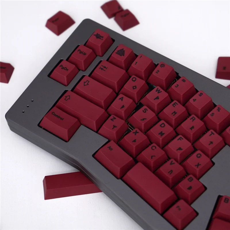 Teclas con temática de sacrificio de sangre, Material PBT, 143 teclas, perfil de cereza, Teclado mecánico Cherry MX Switch