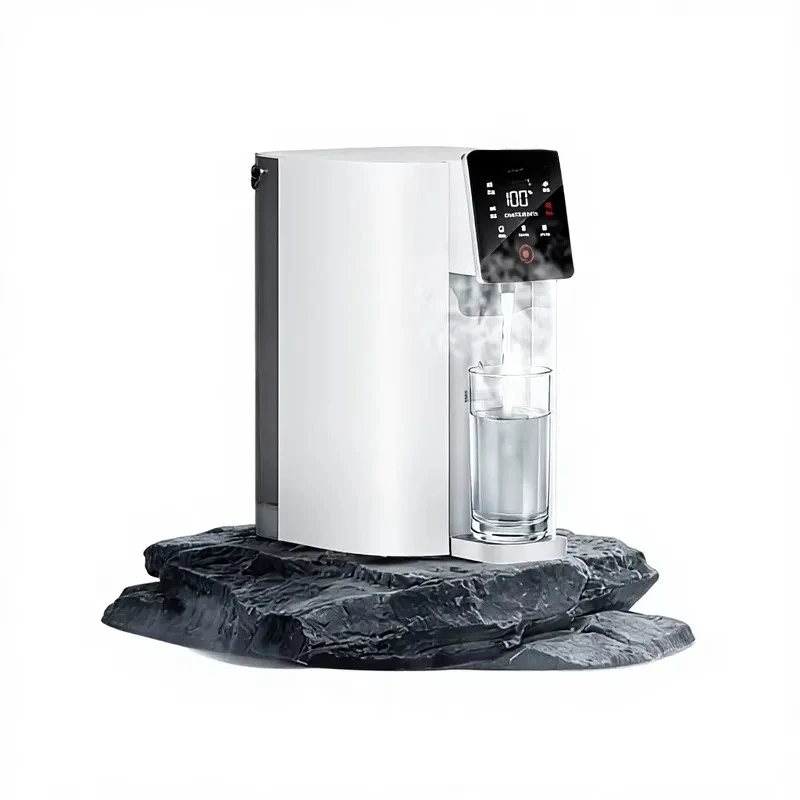 Household water purifier desktop reverse osmosis water filter with water heater