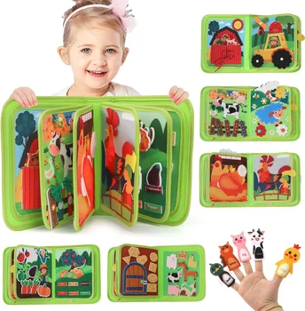 Montessori Farm Busy Book 6