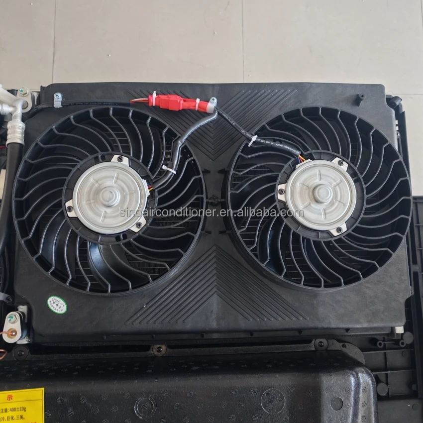 مكيف هواء سيارة كهربائي جديد 24 فولت 12 فولت مع ترموستات وضاغط لاستخدام RV تكييف هواء الشاحنة #3