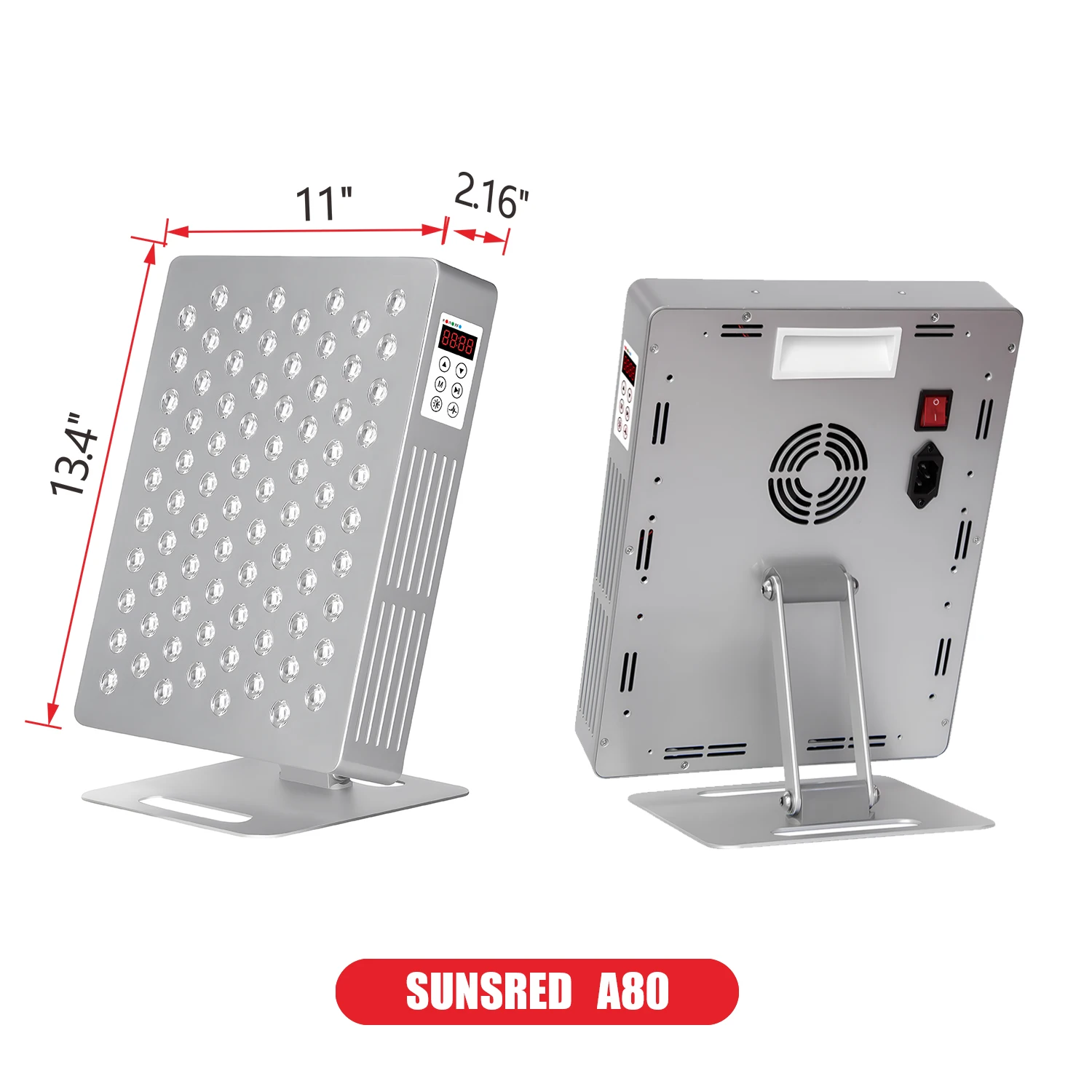 Samslite Red light pannel 630nm and near infrared light devices 660nm 850nm dropship