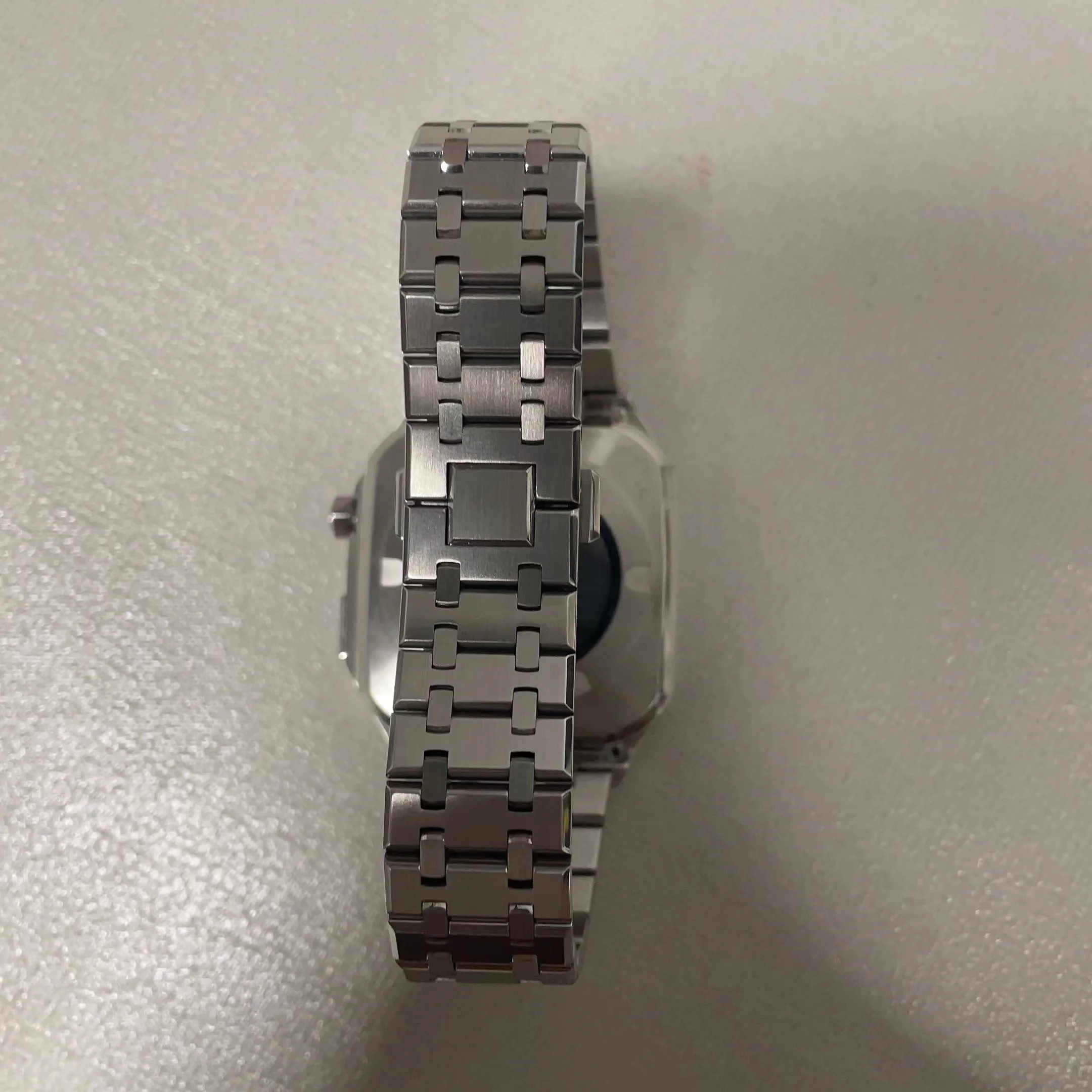 Cassa di lusso + cinturino per cinturino Apple Watch serie 7 45mm cinturino in metallo in acciaio inossidabile cinturino correa per cinturino iWatch 6 SE 5 44mm