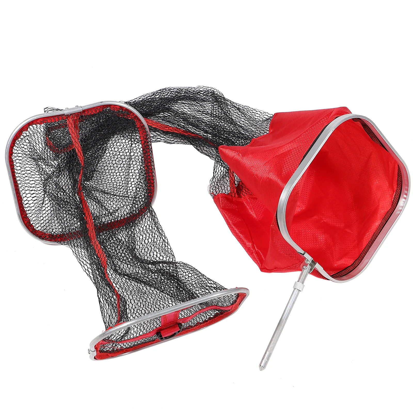 

Portable Foldable Fishing Net 23x1.5m Thick Coated Mesh Cage for Big Fish Crabs Shrimp Lobster Quick Dry Durable Gear
