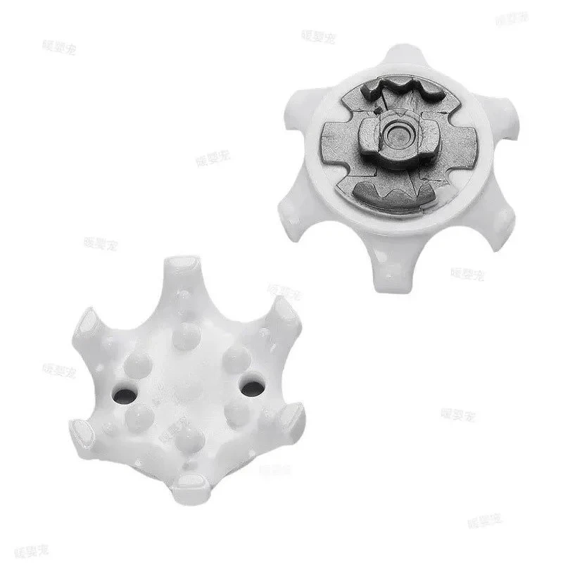 Golf Spikes Fast Twist Shoe Spikes Ultra Thin Cleats Pins White Replacement Set Golf Training Aids Golf Supplie