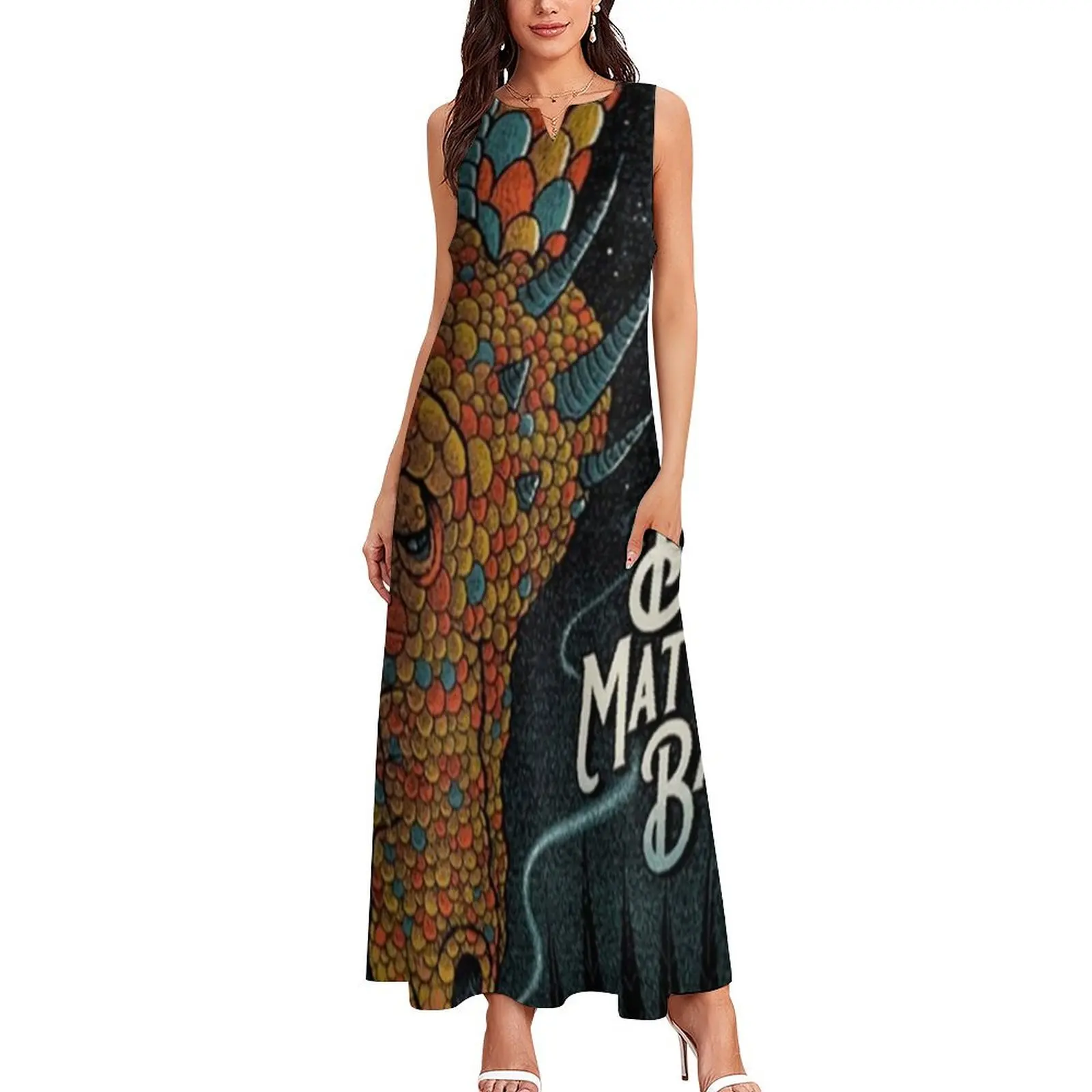 DAVE MATTHEWS camp Long Dress Beachwear Women's dress Dress