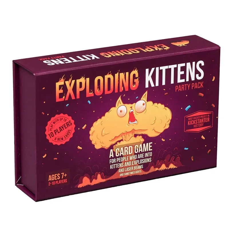 Exploding Kittens Card Game Edition NSFW Party Streaking Kittens Imploding Kittens Expansion Barking Kittens Bears vs B