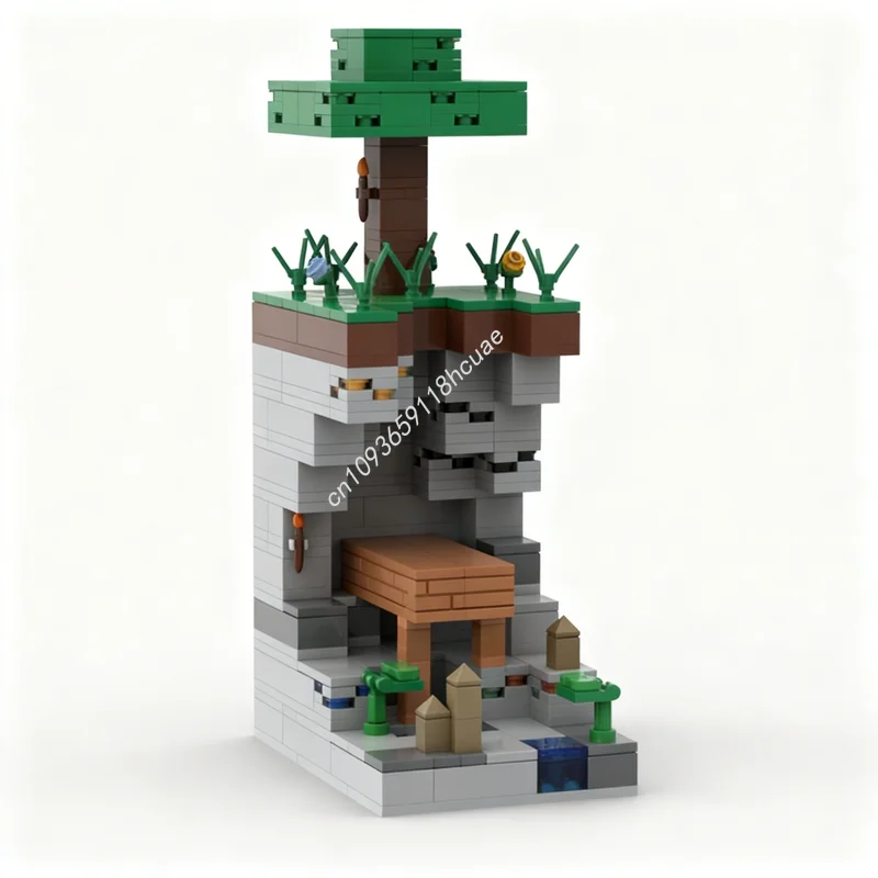 

462 детали MOC-конструктор «Мой мир»: точная модель минометной установки, рождественский подарок, архитектурный конструктор, развивающая игрушка для творчества и обучения