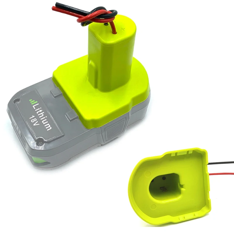 Imagem -02 - Adaptador Faça Você Mesmo para Ryobi Power Wheels Adaptador para Ryobi um Mais 14.4v 18v Nimh Nicd Li-ion Bateria Ferramenta Elétrica Conector Doca da Bateria