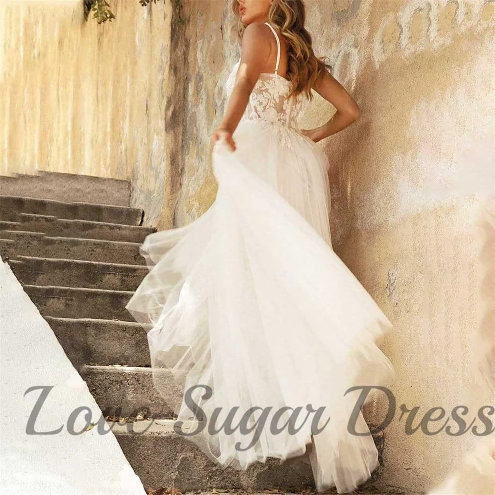 Plus Größe A-Linie Brautkleid V-ausschnitt Spitze Applique Brautkleider Zurück Zipper Braut Kleider Für Hochzeit Benutzerdefinierte vestido de novia