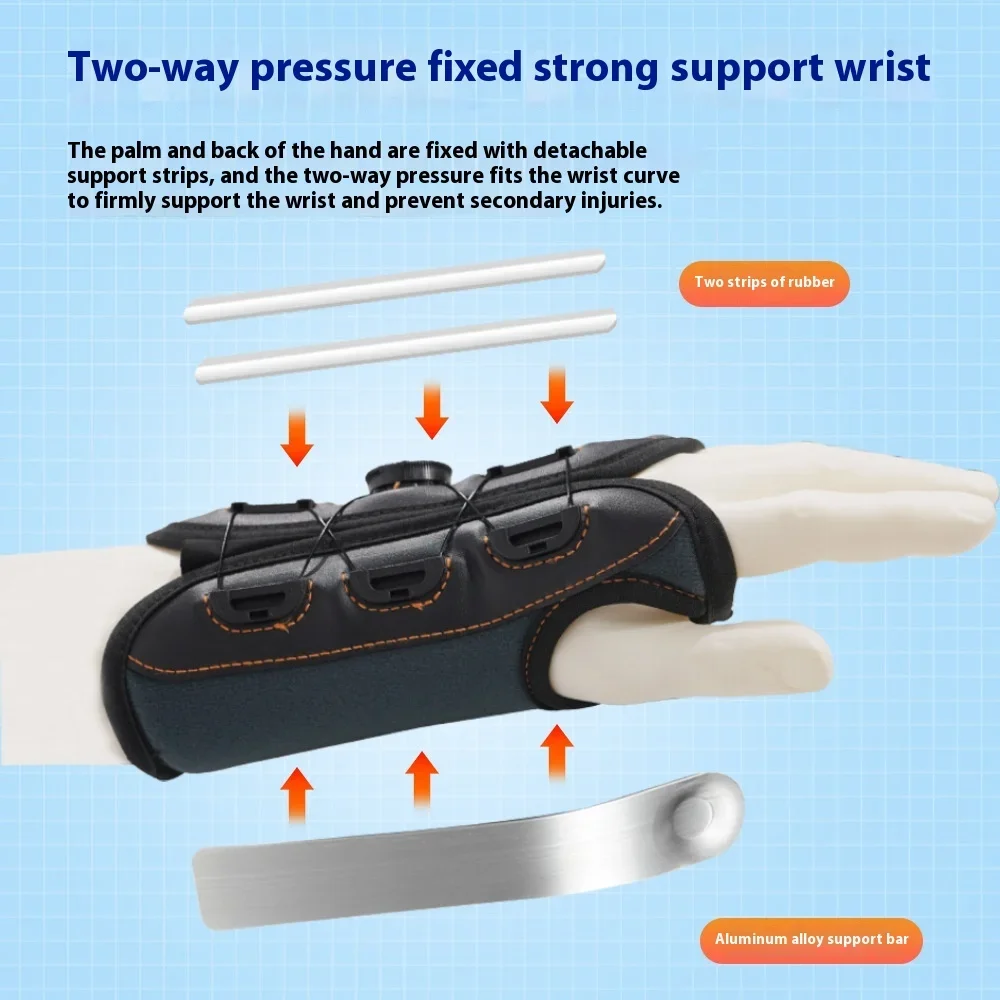 Custom Logo Orthotic Wrist Brace Breathable Neoprene Nylon Splint Wrist Support for Arthritis Carpal Tunnel Pain Relief
