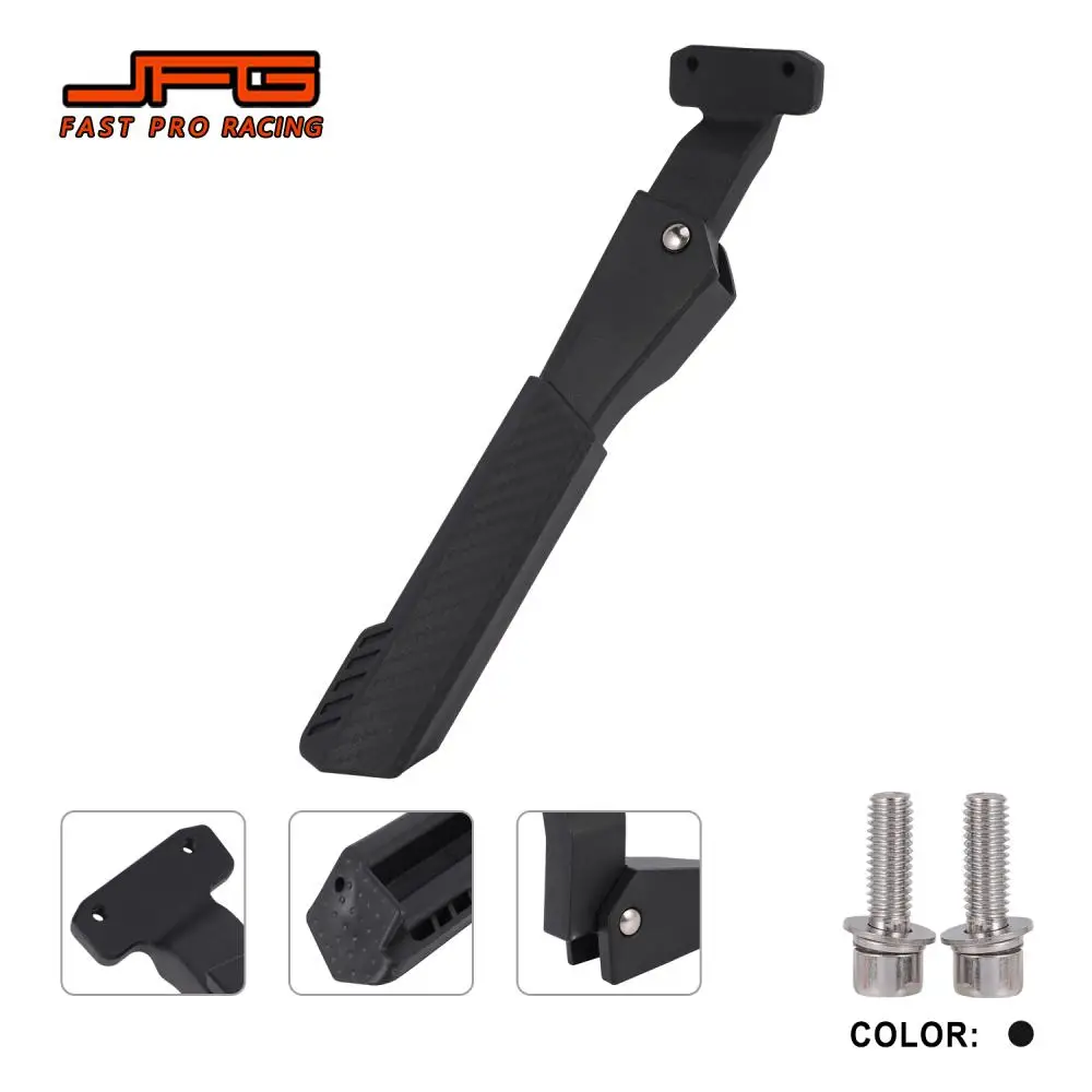 

Motorcycle Accessories Adjustable Foot Side Kick Stand Side Support Kickstand For 20-26 inch Tires Dirt Pit Bike Off-Road
