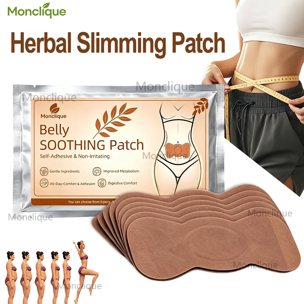 Abdominal Weight Loss Patch Lymphatic Navel Sticker Firming Skin Waist Outline Shaping Burn Fat Promote Metabolism Health Care
