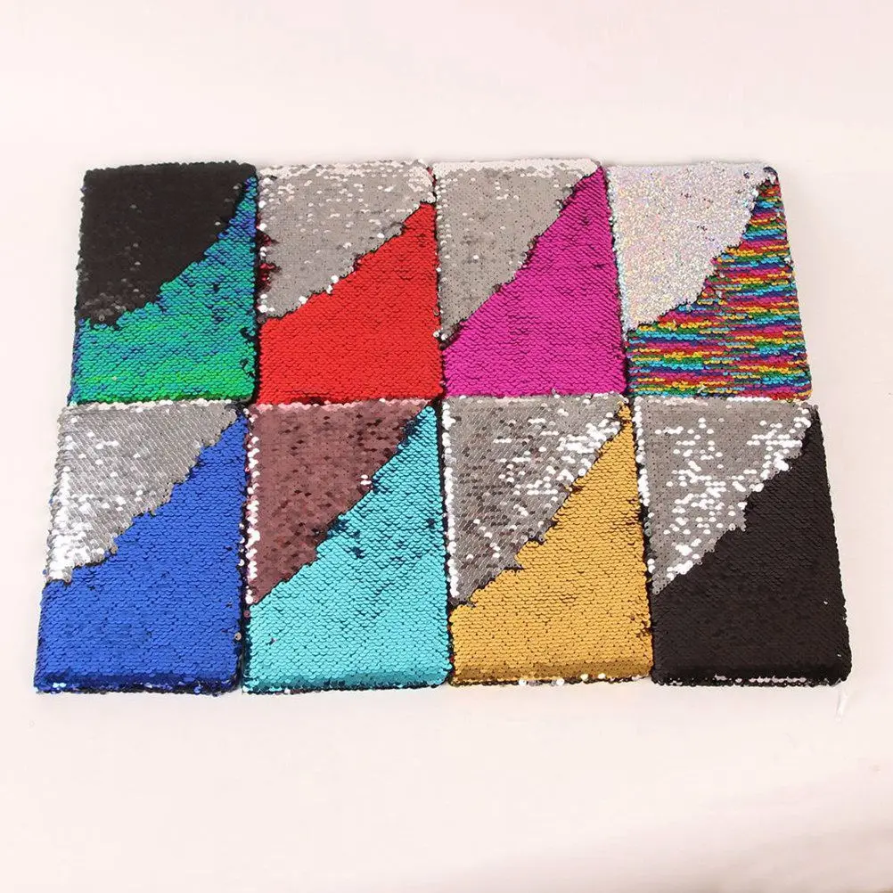 A5 Sequin Notebook Beautiful Stain-Resistant Cover for Journaling Diary Writing Daily Reflections Gift Ready Travel