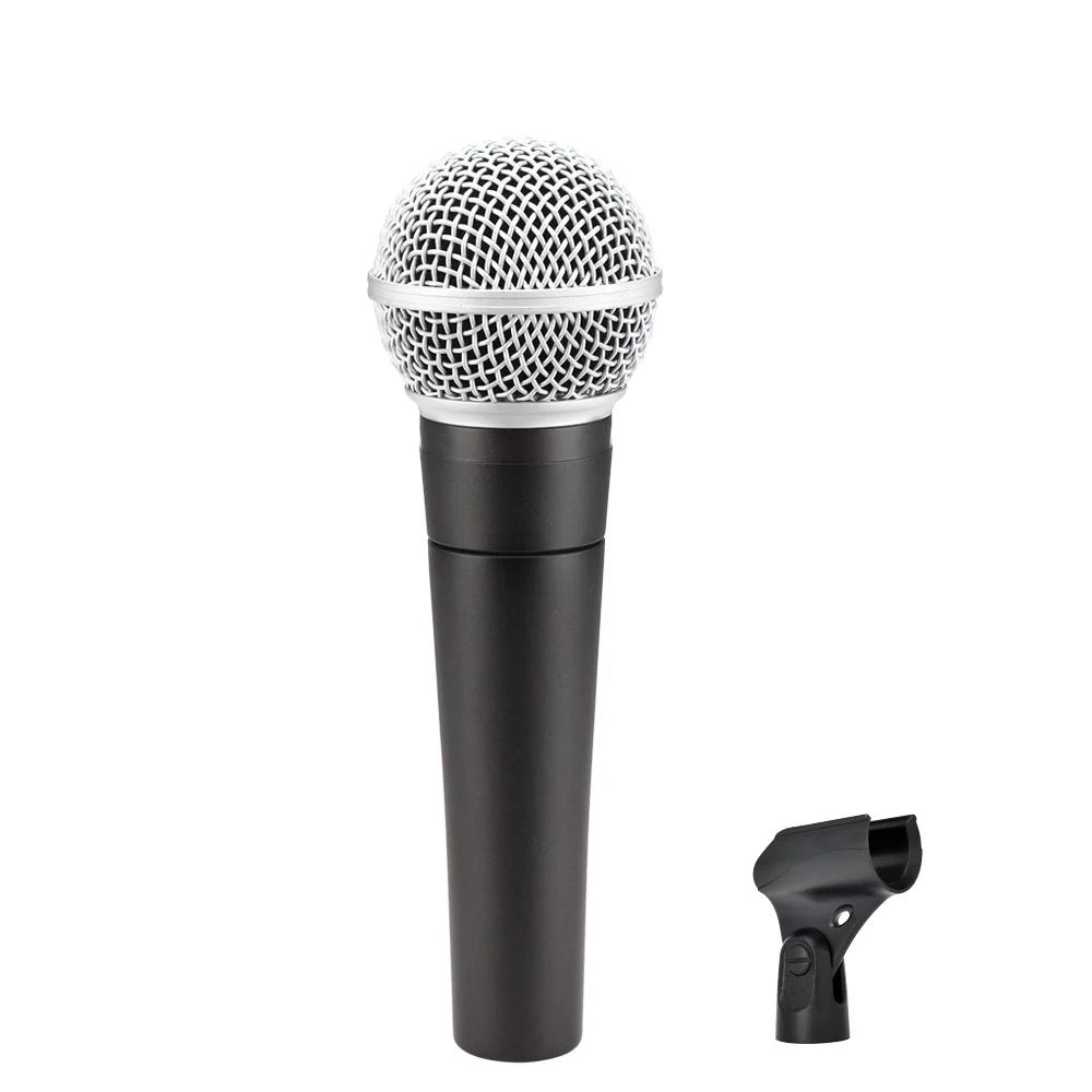 New packaging 58-LC professional wired dynamic heart-shaped microphone karaoke KTV stage performance microphone