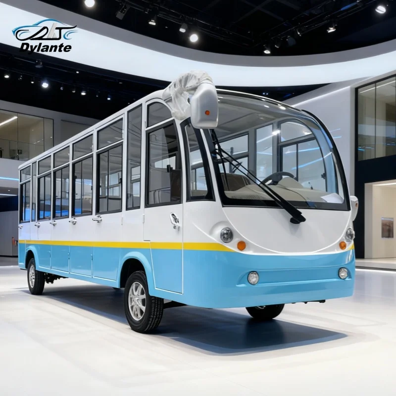 Manufacturer Affordable China Brand Hot Sale Cheap Closed Electric Shuttle Bus Electric Tour Bus Guaranteed Fast Shipping Design