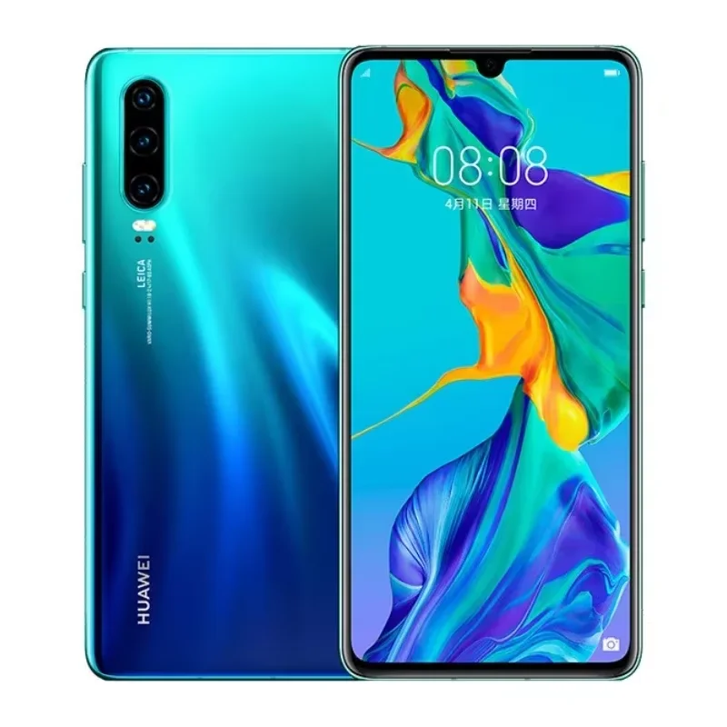 Versión global, HUAWEI-P30, teléfono inteligente Android, 6,1 pulgadas, cámara de 40MP, 128GB ROM 4G red teléfonos móviles Google Play teléfonos móviles