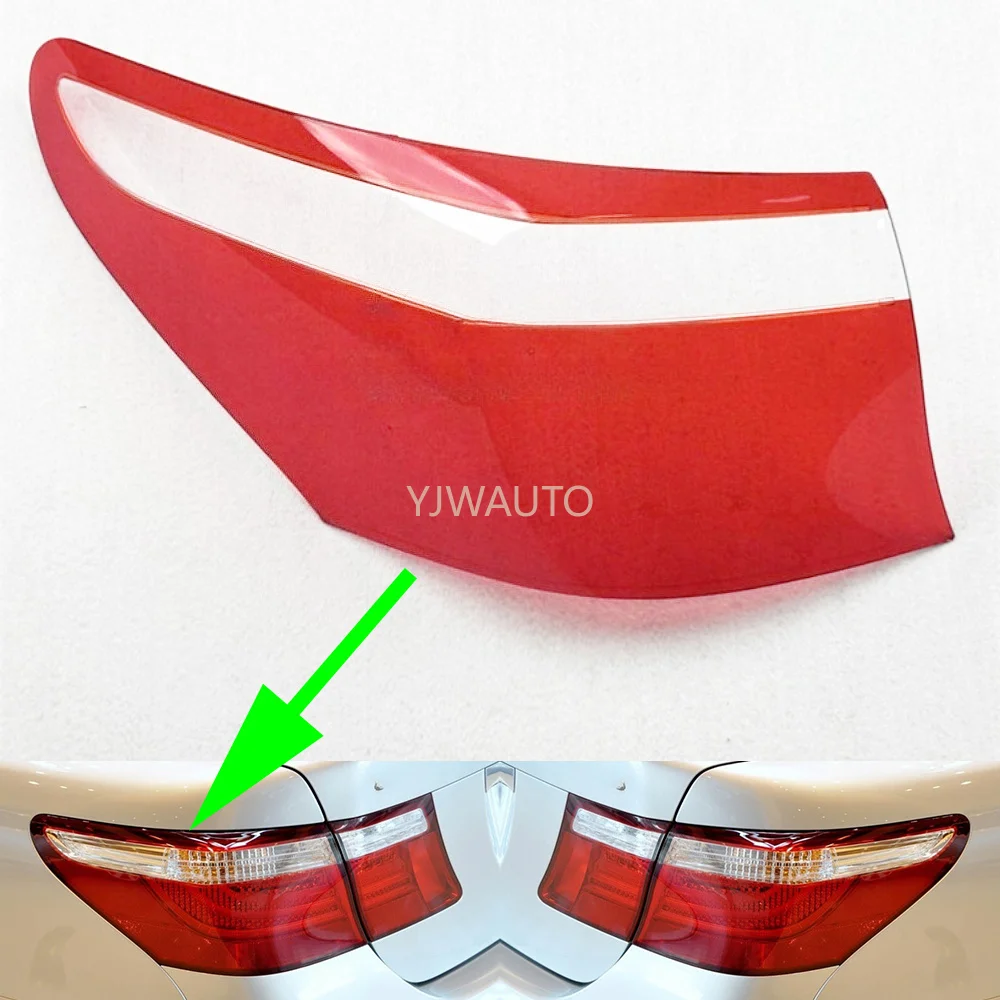 For Lexus LS460 LS600hL XF40 2006 2007 2008 2009 Pre-facelift Taillight Cover Car Taillamp Lens Rear Lampshade Brakelights Shell