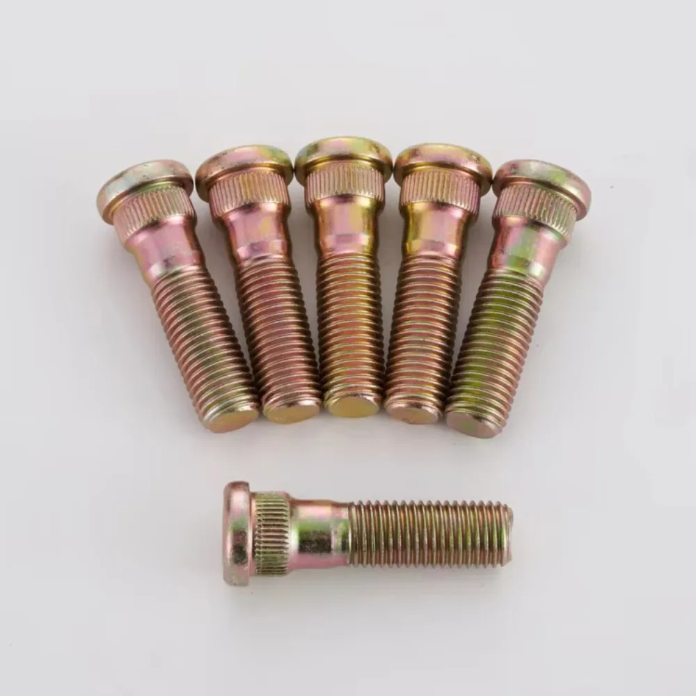 1pc Wheel Hub Spline Bolt Screw for Mitsubishi Series M12x1.5 | Knurl Diameter 14.2mm | Length 48mm