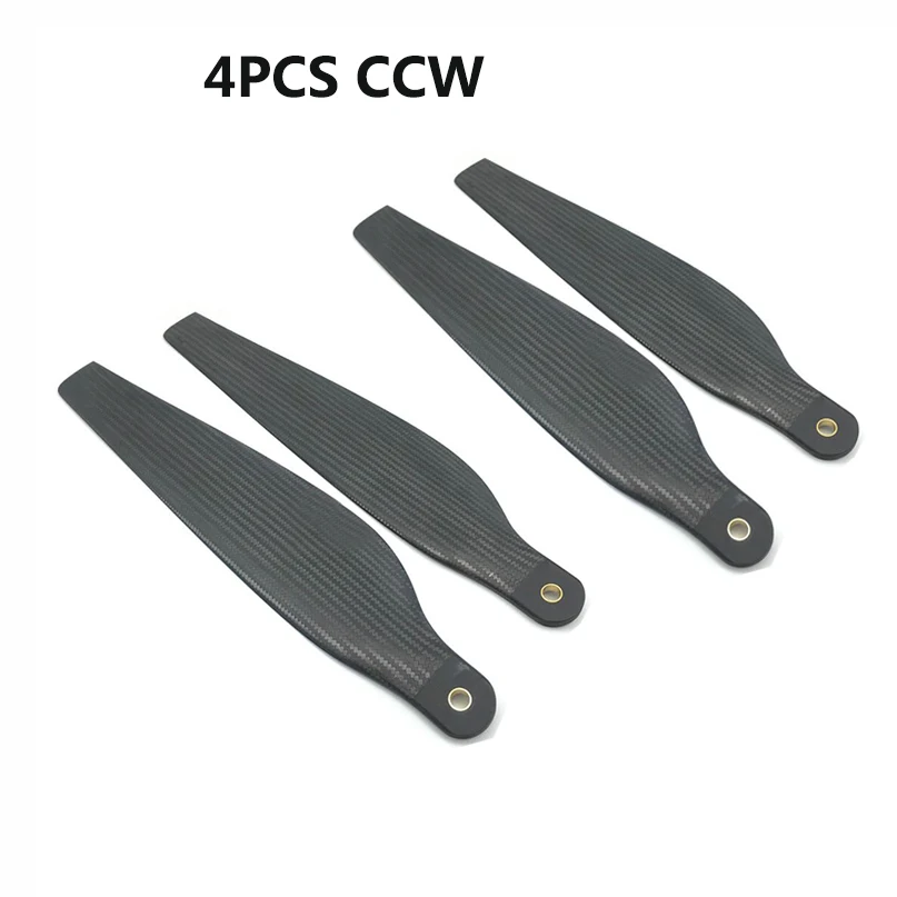 New 4PCS Hobbywing FOC Folding Carbon Fiber 3407 CW CCW Propeller for The Power System of X9 Motor Agricultural Drones