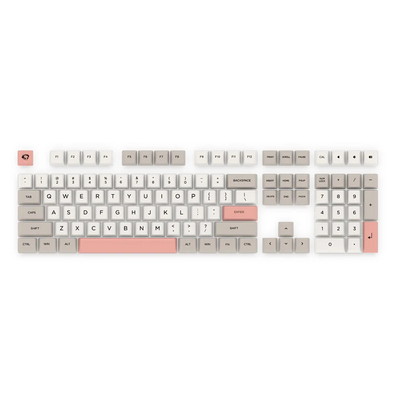 Akko 9009 Retro Keycap Set 116-Key OEM Profile Full Keycaps PBT Dye-Sublimation Key Caps For MX Mechanical Keyboard