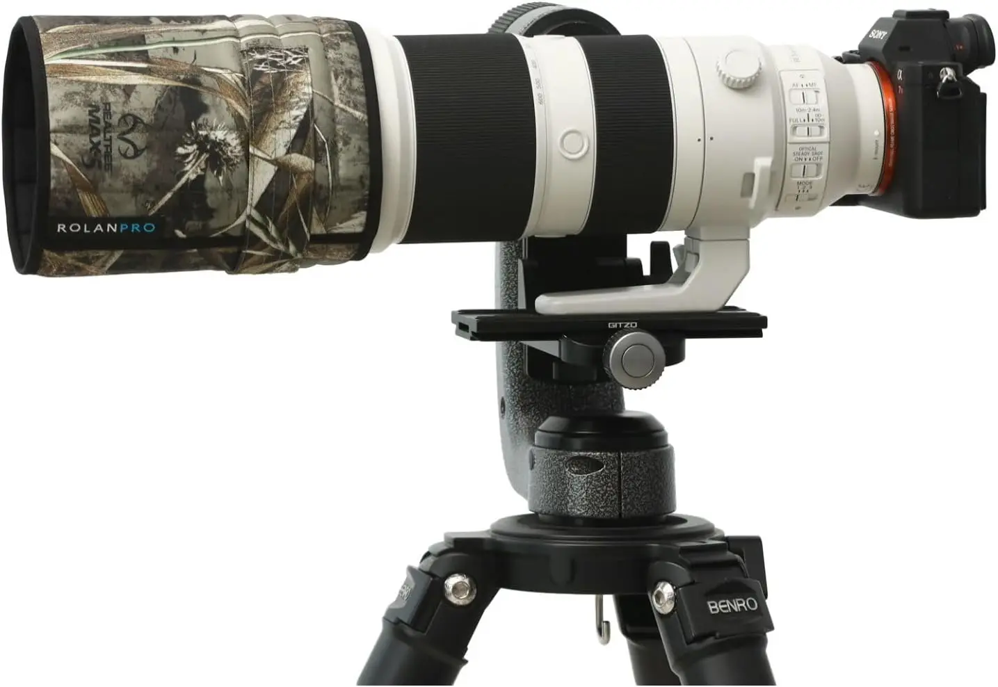 ROLANPRO Gegenlichtblende für Teleobjektiv, faltbare Blende für Sony 200-600/ FE 200-600mm F5.6-6.3 G OSS, maßgefertigt – Detail 2