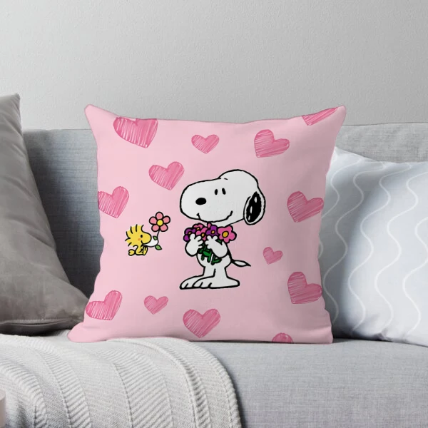 Snoopys Pillowcases Cartoon Kawaii Pillow Covers Female Cute Pillow Cases Woman MEN Bedroom Room Home Decoration Birthday Gift - view 5