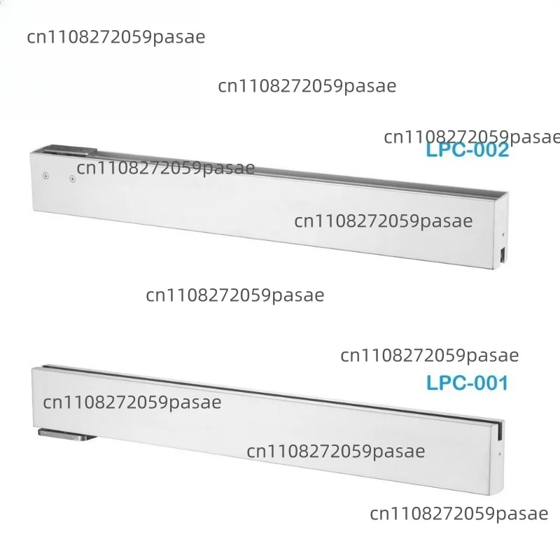 Heavy Duty Aluminum Side Panels Long Patch Accessories Glass Door Railing Clamps with Floor Springs