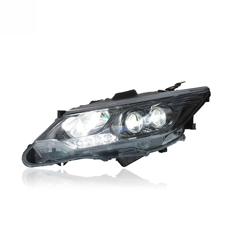 Suitable For 2015-2017 Toyota Camry 7.5 Generation Headlight Assembly Modification To High-End Version With LED Lens Daytime Run