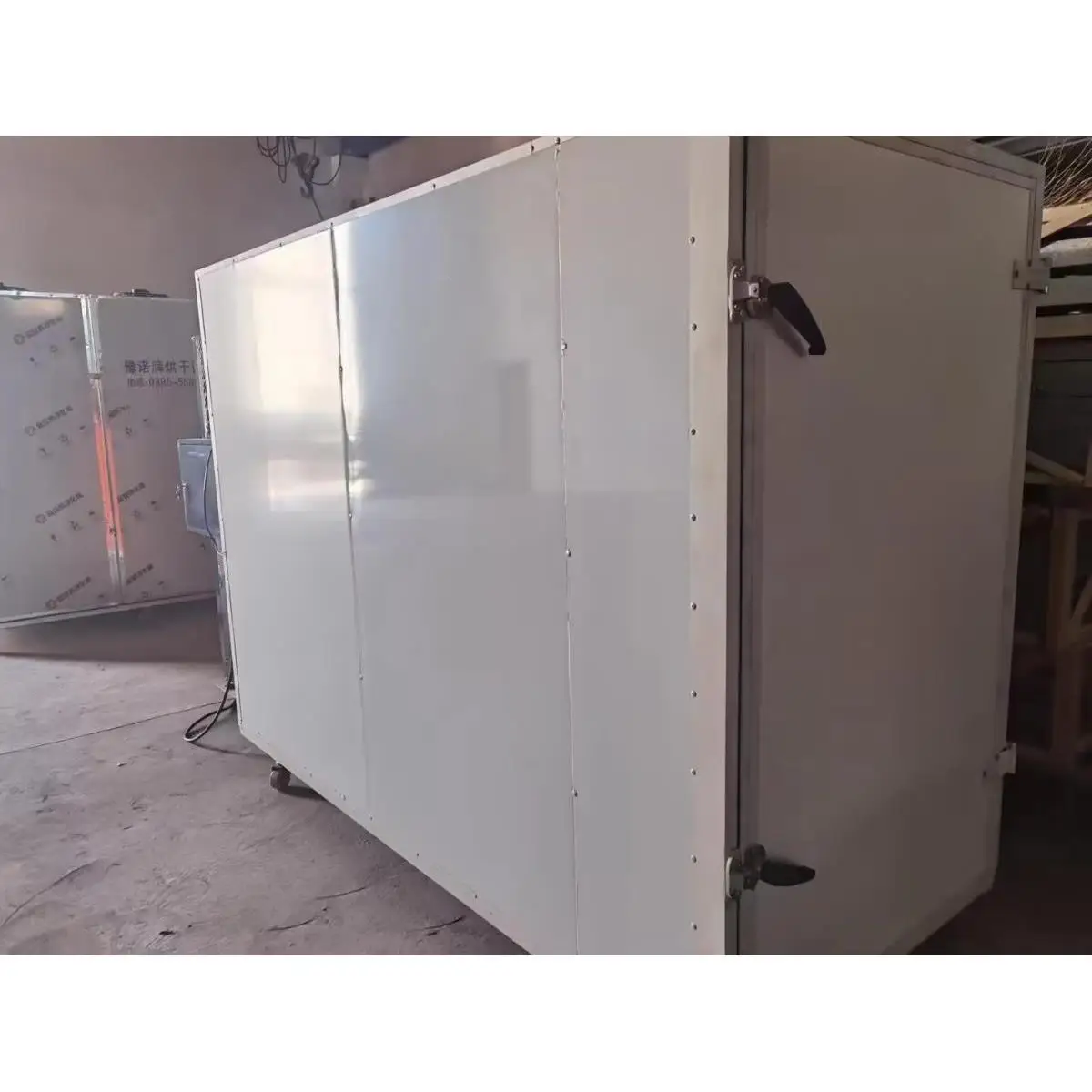 Essiccatrice industriale per frutta ad alta capacità e altezza 3500 mm di vendita calda con motore per la lavorazione su larga scala