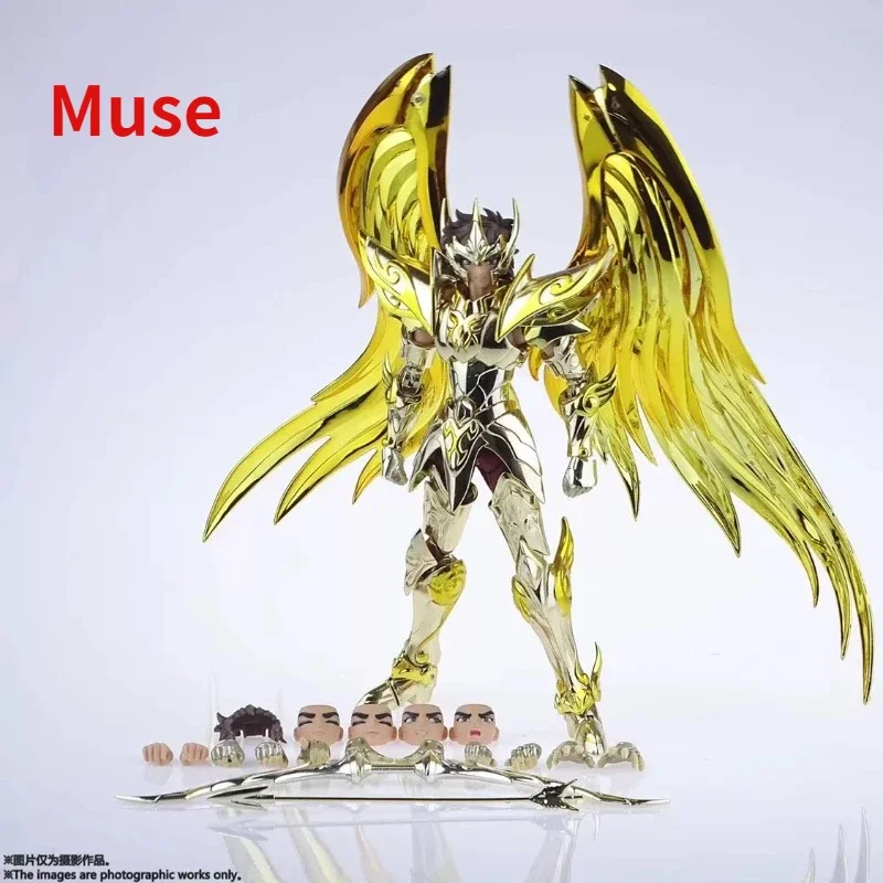 In-Stock RH Saint Seiya Myth Cloth EX/EXM Soul of God SOG Sagittarius Aiolos Metal Joint Action Figure Knights of The Zodiac Toy