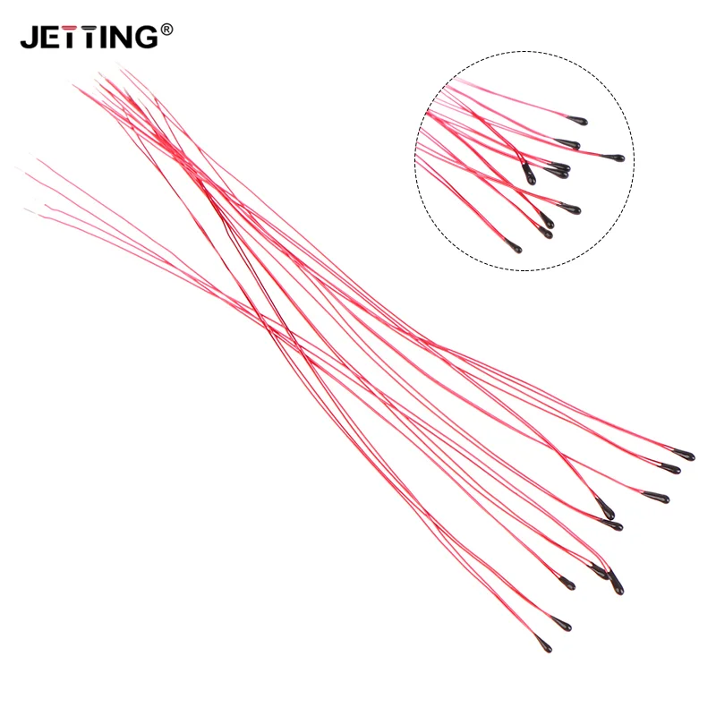 مقاوم حراري حراري NTC Thermistor ، مستشعر تحكم في درجة الحرارة ، 10K ، K ، سلك حزام مسبار ، B3950 ، B3435 ، 10 ، MF52B ، MF52D ، 10K