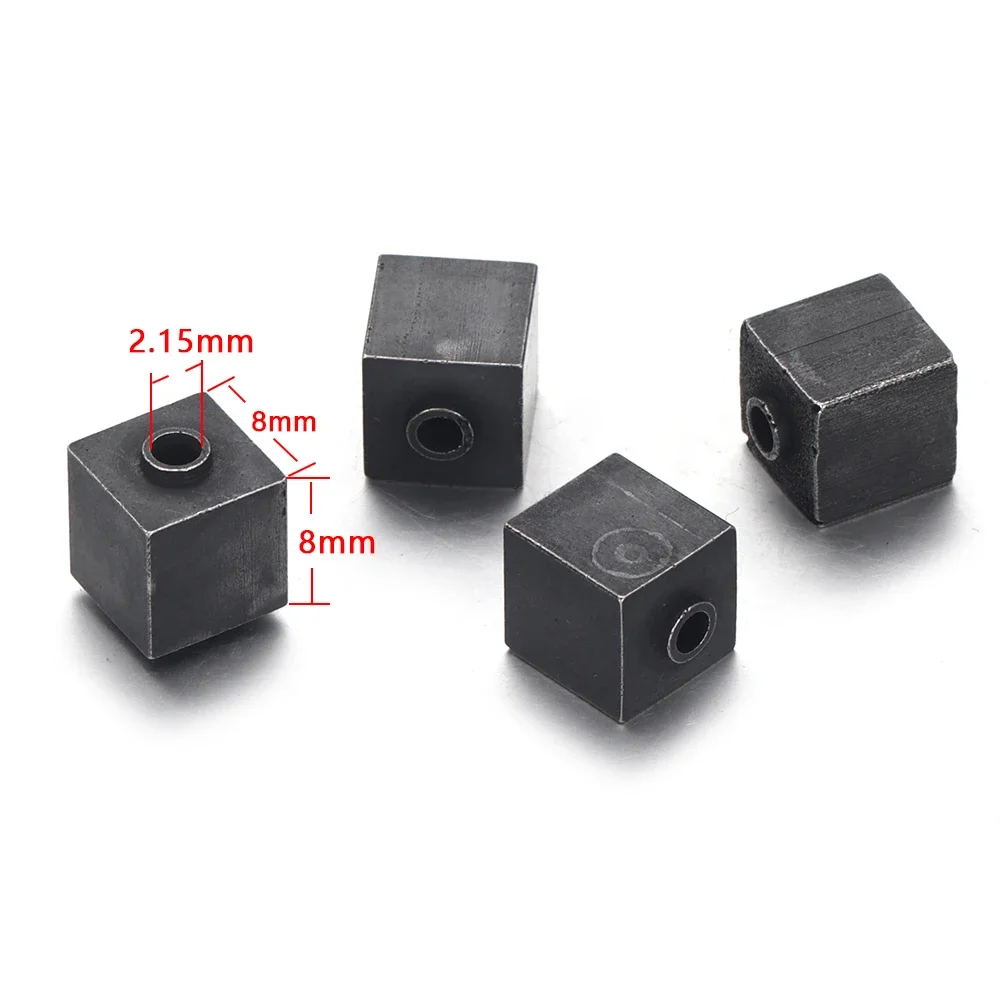 Stainless Steel Small Hole Vitage Spacer Beads for beaded Bracelet Making Metal Charms Accessories