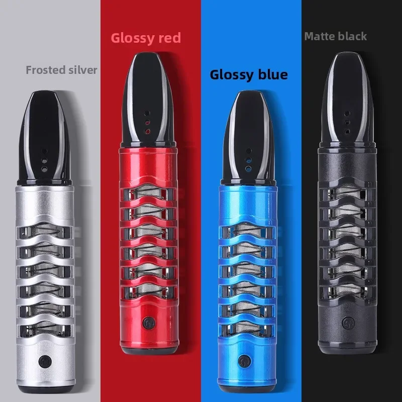 2-in-1 Mini Ashtray Cigarette Holder with USB Tungsten Coil Lighter – Portable Ash Collection Anti-Dirty Cigarette Accessories