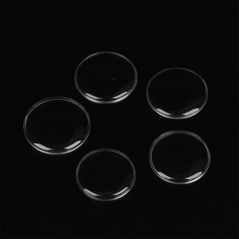 28mm–32.2mm Watch Replacement – Clear Acrylic Plastic Lens with Mirror Finish, Protective Cover for Vintage & Pocket Watches