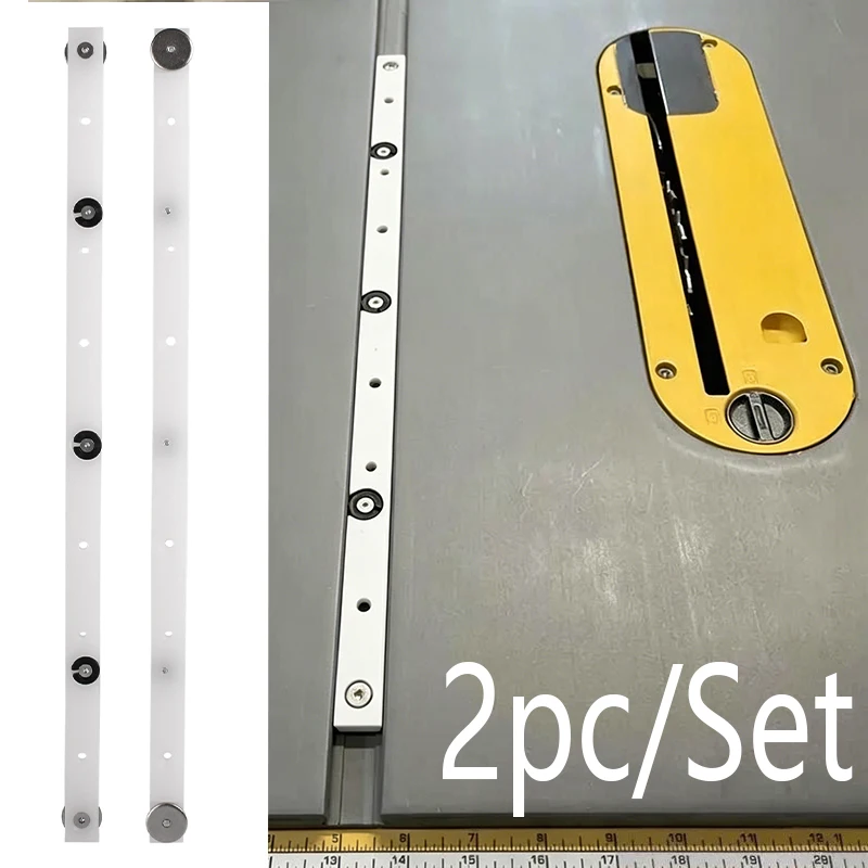 2Pcs For Carpenter Table Saw/30 model T Slot Track Miter Bar Slider Gauge Rod Plastic Woodworking DIY Tools 30/45cm